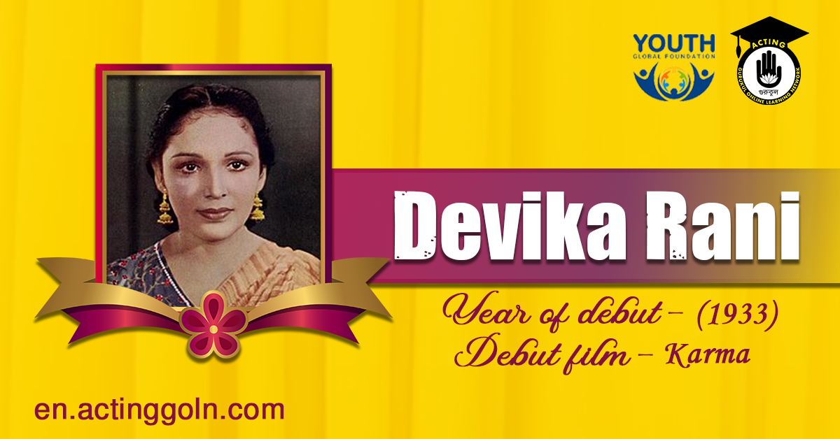 Actress Devika Rani