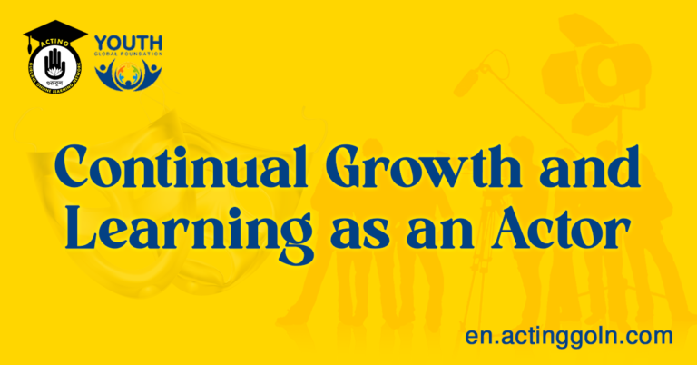 Continual Growth and Learning as an Actor